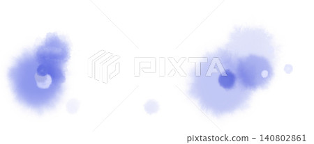 Round, blue-violet watercolor-bleed banner texture material Round, blue-violet watercolor-bleed banner texture material 140802861