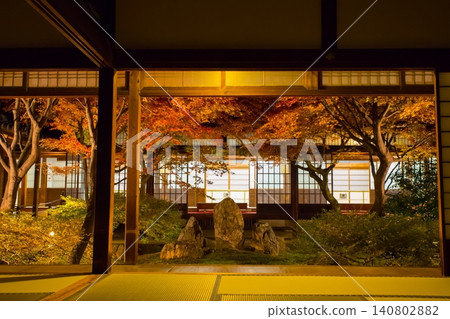 Kennin-ji Temple Autumn leaves Kennin-ji Temple Autumn leaves 140802882