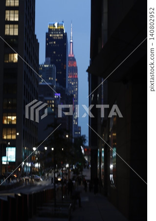 Architecture in lower Manhattan, New York City Architecture in lower Manhattan, New York City 140802952