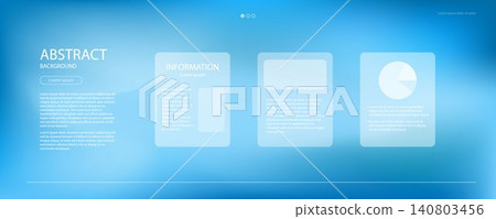 Abstract blue background as a template for presentations. Blue gradient background with infographic elements. Abstract blue background as a template for presentations. Blue gradient background with infographic elements. 140803456