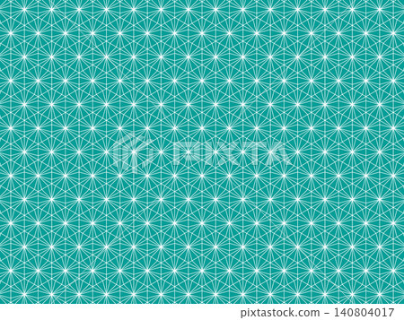 Blue-green gentian flower with hemp leaf pattern background Blue-green gentian flower with hemp leaf pattern background 140804017