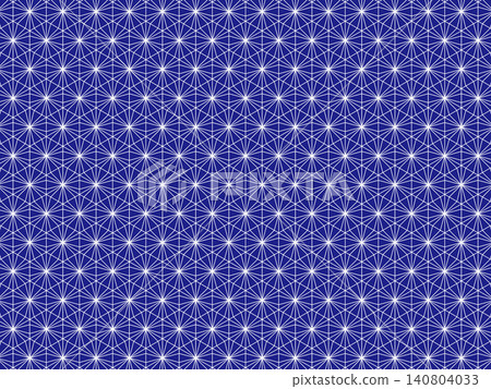 Dark blue gentian flower and hemp leaf pattern background Dark blue gentian flower and hemp leaf pattern background 140804033