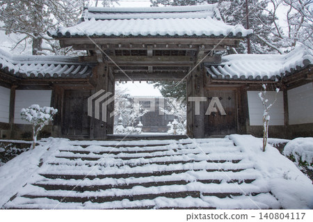 西明寺雪景 西明寺雪景 140804117
