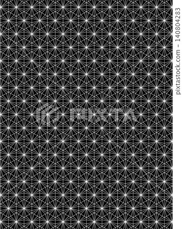 Black gentian and hemp leaf background Black gentian and hemp leaf background 140804283