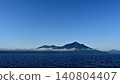 Mount Tarumae and Mount Fuppushi seen from Lake Shikotsu 140804407