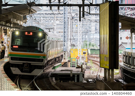 【東海道線】空車駛過新橋站 【東海道線】空車駛過新橋站 140804460