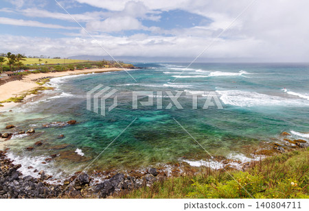Beautiful Maui landscape in Hawaii Beautiful Maui landscape in Hawaii 140804711