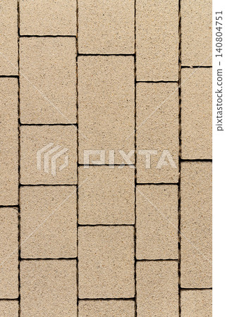 Tile texture on a pedestrian sidewalk with geometric pattern Tile texture on a pedestrian sidewalk with geometric pattern 140804751