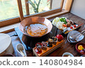 Hot pot I ate at the inn 140804984