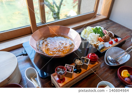 Hot pot I ate at the inn Hot pot I ate at the inn 140804984