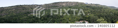 Panoramic photography of the sights and landscapes of urban development in Tbilisi, Georgia Panoramic photography of the sights and landscapes of urban development in Tbilisi, Georgia 140805112