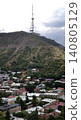 Panoramic photography of the sights and landscapes of urban development in Tbilisi, Georgia 140805129