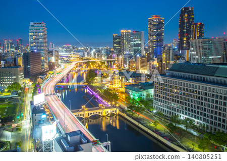 大阪夜景 大阪夜景 140805251