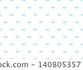 Hand-drawn brush double dot pattern <Pastel Blue> Light blue background material 140805357