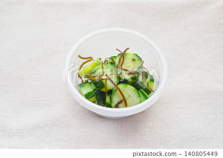 Cucumber salad with salted kelp (a staple side dish/make-ahead dish) Cucumber salad with salted kelp (a staple side dish/make-ahead dish) 140805449