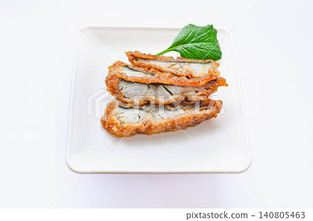 Mackerel cutlet with sweet and spicy sauce Mackerel cutlet with sweet and spicy sauce 140805463