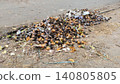 Rotten mango pile showing food waste and post harvest losses at a Karachi wholesale fruit market roadside 140805805