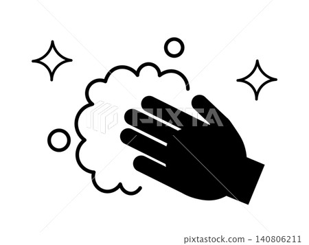 Handwashing reminder sign icon Handwashing reminder sign icon 140806211