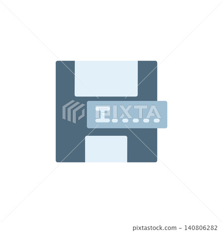 Save file name icon for naming digital document. Tag with save symbol for software interface, file manager, or application ui design. Icon design flat style Save file name icon for naming digital document. Tag with save symbol for software interface, file manager, or application ui design. Icon design flat style 140806282