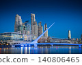 Puerto Madero Buenos Aires Puente de la Mujer Blue Hour 140806465