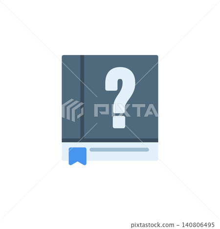 Manual book icon for user guide or documentation feature. Open book symbol for help section or application tutorial interface. Icon design flat style Manual book icon for user guide or documentation feature. Open book symbol for help section or application tutorial interface. Icon design flat style 140806495