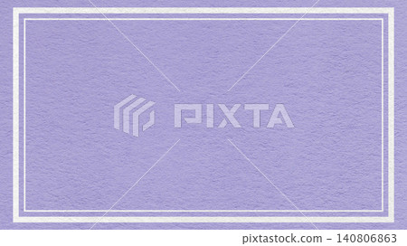 Textured light lavender paper background with white double frame border and copy space for banner, presentation, template Textured light lavender paper background with white double frame border and copy space for banner, presentation, template 140806863