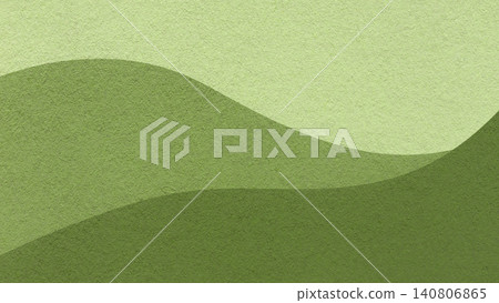 Abstract light sage, olive green gradient texture paper background, wavy layers. Wave pattern with copy space for banner Abstract light sage, olive green gradient texture paper background, wavy layers. Wave pattern with copy space for banner 140806865