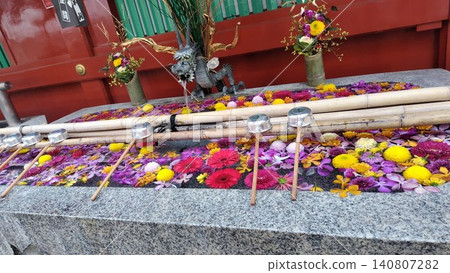 神田明神神社、淨化噴泉[東京都千代田區] 140807282