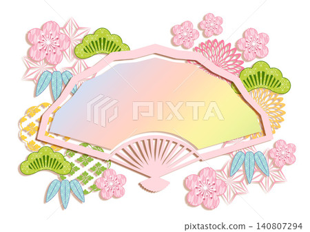 Japanese pattern background 140807294