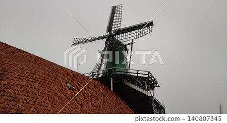 Zaanse Schans Windmill Village [Amsterdam, Netherlands] 140807345