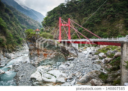 Cimu Bridge Taroko Gorge Taiwan Cimu Bridge Taroko Gorge Taiwan 140807585