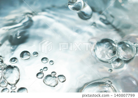 Water, water surface, ripples, bubbles, water droplets, textures, background materials 140807799