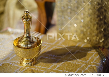 Thai's traditional's jar of holy water for pouring in many ceremony or buddhist and religion Thai's traditional's jar of holy water for pouring in many ceremony or buddhist and religion 140808179