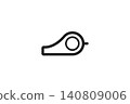 Flute line art icon 140809006