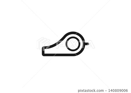 長笛線條藝術圖標 140809006