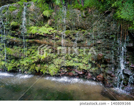 Senjo Falls, photographed in Hakone, Kanagawa Prefecture. Senjo Falls, photographed in Hakone, Kanagawa Prefecture. 140809166
