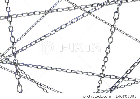 Chain, Chain, Bind, Closure, Binding (Transparent Material) 140809393