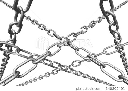 Chain, Chain, Bind, Closure, Binding (Transparent Material) 140809401