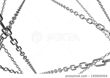 Chain, Chain, Bind, Closure, Binding (Transparent Material) 140809404