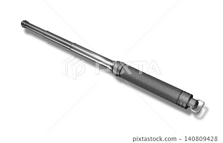 Night stick (special baton: night stick) on white background 140809428