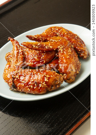 Nagoya-style fried chicken wings Nagoya-style fried chicken wings 140809923