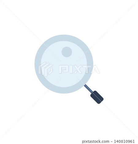 Search icon for finding content or file in application. Magnifying glass symbol for document explorer or database tool. Icon design flat style Search icon for finding content or file in application. Magnifying glass symbol for document explorer or database tool. Icon design flat style 140810961