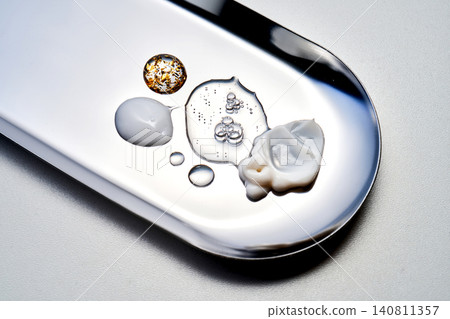 Cosmetic ingredients forming a beauty spa ritual Cosmetic ingredients forming a beauty spa ritual 140811357