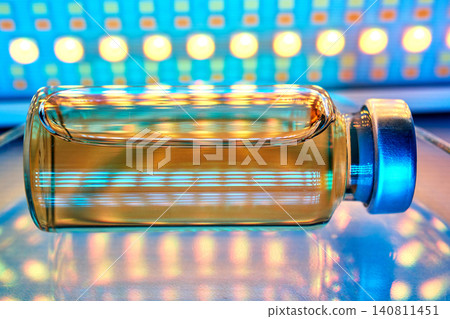 Glp 1 medication vial representing anti obesity drug research 140811451