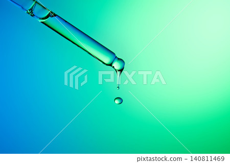Exosome inspired serum dropping from pipette Exosome inspired serum dropping from pipette 140811469