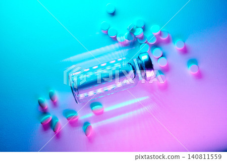 Glp 1 medication vial and pills for metabolic therapy Glp 1 medication vial and pills for metabolic therapy 140811559