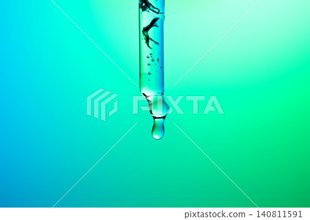Pdrn serum drop forming, skin repair innovation concept Pdrn serum drop forming, skin repair innovation concept 140811591