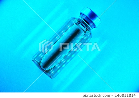 Glp 1 medication vial representing anti obesity peptide therapy Glp 1 medication vial representing anti obesity peptide therapy 140811814