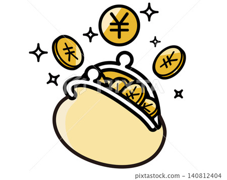 Simple purse illustration Simple purse illustration 140812404