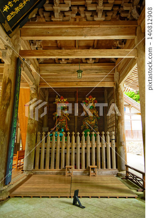 永平寺:正門四天王像-自國天、多聞天 永平寺:正門四天王像-自國天、多聞天 140812908